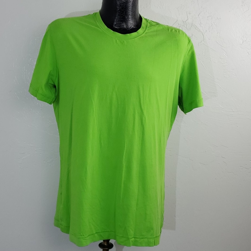 Lululemon green t-shirt men size L - Picture 2 of 5